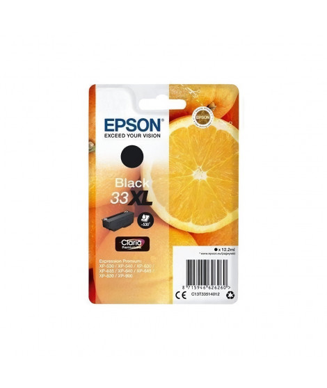 Cartouche d'encre EPSON T3351 XL Noir - Oranges (C13T33514012)