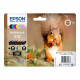 EPSON Multipack 378 - Ecureuil - Noir, Jaune, Cyan, Magenta, Magenta clair, Cyan clair (C13T37884010)