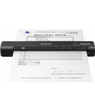 EPSON Scanner a alimentation feuille a feuille Epson WorkForce ES-60W - Résolution Optique 600 dpi - Couleur 16 bit - USB