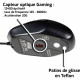 Souris gaming filaire SO-5 ON LAN - Noire