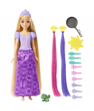 Princesse Disney  - Raiponce Chevelure Fabuleuse  - Poupées Mannequins - 3 Ans Et +