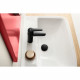 Mitigeur monocommande lavabo - GROHE Start - 235512432 - Noir mat - Taille S - Bec standard - Economie d'eau