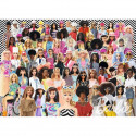 Puzzle 1000 pieces Barbie - Ravensburger - Challenge Puzzle - Rose - Mixte - Licence Barbie