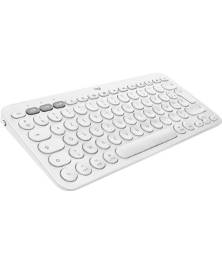 Clavier ordinateur - Bluetooth - LOGITECH - K380 Multi-Device - Pour MAC - Blanc