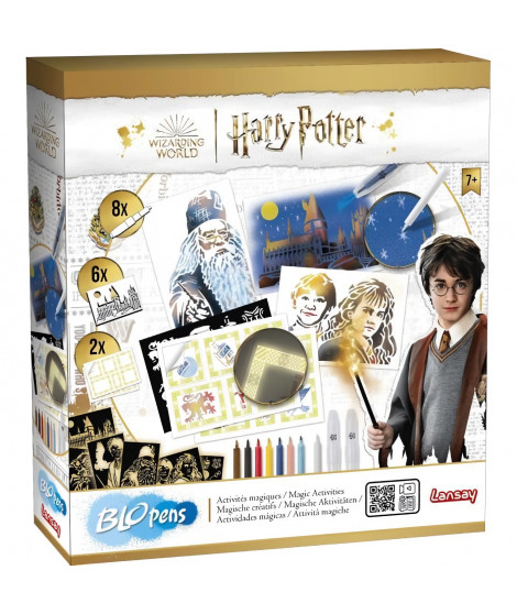 Blopens - Set d'Activités Harry Potter - Dessins et Coloriages - Des 7 ans - Lansay