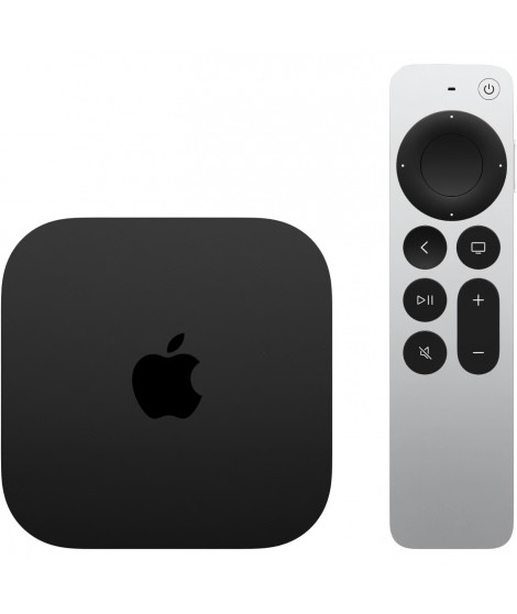 Box TV 4K - APPLE - 64 Go - Wi-Fi - Noir