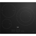 Plaque de cuisson induction BEKO - 3 feux - 58x51 cm - HII63200MTB