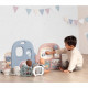 Smoby - Baby Care - Creche 5 Espaces + 27 Accessoires