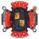 BAKUGAN - Arene de combat + de 50 cm de long - 1 Bakugan Special Attack