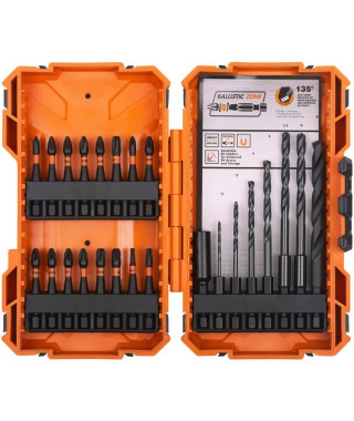 Coffret de vissage/perçage impact 24pcs 50mm - AEG - AAKSDDD24 - Embouts résistants a la torsion