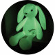 LIMINOU Peluche lumineuse lapin +/- 30 cm