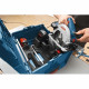 Scie circulaire Bosch Professional GKS 18V-57 G + 2 batteries 4,0Ah + chargeur GAL 18V-40 + L-BOXX  - 06016A2106