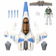 Figurine Buzz l'Éclair - Vaisseau XL-15 - Lightyear - MATTEL - Lance-projectiles - Jetpack - Figurine incluse