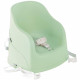 Rehausseur de chaise THERMOBABY Tudi - de 6 a 36 mois - Harnais de sécurité 3 points - Vert céladon