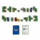 Rubik's Cube - Jeu de Rapidité - Rubik's Cube It - 54 Cartes Incluses - 1 a 2 Joueurs - Des 7 ans