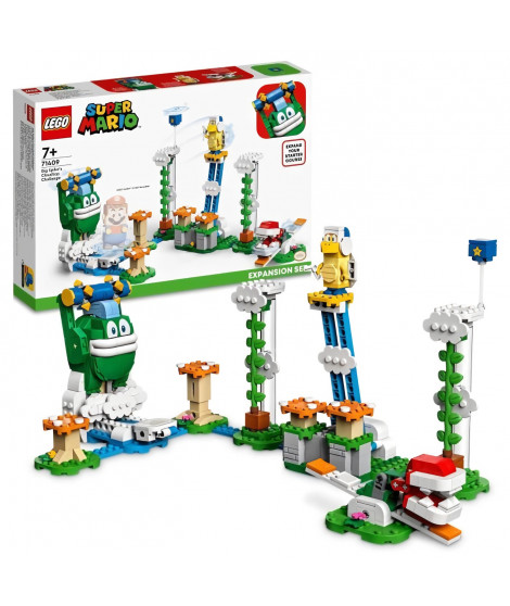 LEGO Super Mario 71409 Ensemble d'Extension Le Défi du Maxi-Spike sur un Nuage, Jouet