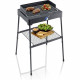 SEVERIN - PG8568 - Barbecue sur pieds électrique, 2 200 W, grille en fonte d'aluminium, bac a eau réducteur de fumée et d'ode…