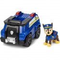 Mini véhicule + Figurine a collectionner - PAW PATROL - Chase - 15 cm - Bleu - A partir de 3 ans