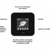 Capteur de qualité de l'air intérieur EVE ROOM - Technologie Apple HomeKit Bluetooth Thread
