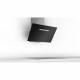 Hotte murale inclinée - BOSCH DWK87EM60 - 669M3/H - 80 cm - 60 dB - 4 vitesses - Noir