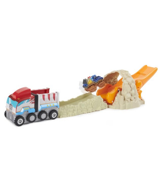 Camion Dino Patroller T-Rex Pat Patrouille - PAW PATROL - 6059297 - Avec véhicule True Metal de Chase