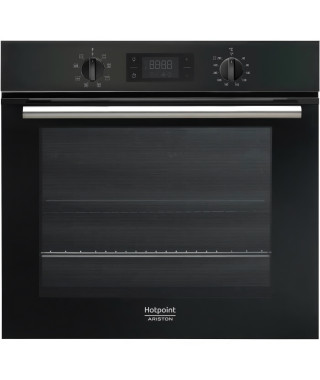 Four électrique encastrable Pyrolyse Chaleur tournante HOTPOINT FA2 540 P BL HA - Noir - 66L - Multifonction