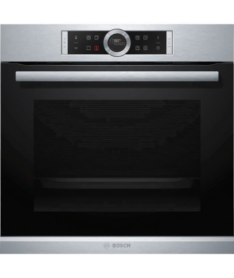 Four pyrolyse - Multifonction - BOSCH - HBG672BS2 - Inox - 71 L - Classe A+