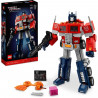 LEGO ICONS 10302 Optimus Prime, Figurine Autobot Robot de Transformers, Maquette Camion, Adulte