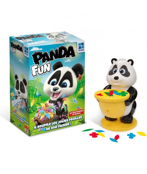 PANDA'FUN - Jeu de société - A partir de 3 ans - 2 a 4 joueurs - Megableu