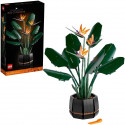 LEGO Icons 10289 L'Oiseau de Paradis, Fleurs Décoratives, Maquette Botanical Collection, Construction Plantes, pour Adultes