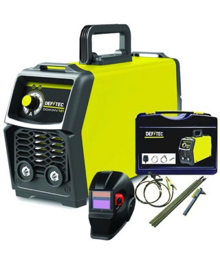 DEFITEC Poste a souder inverter 140A DOM'INV141 + Cagoule LCD 9/13 Soudure toutes matieres