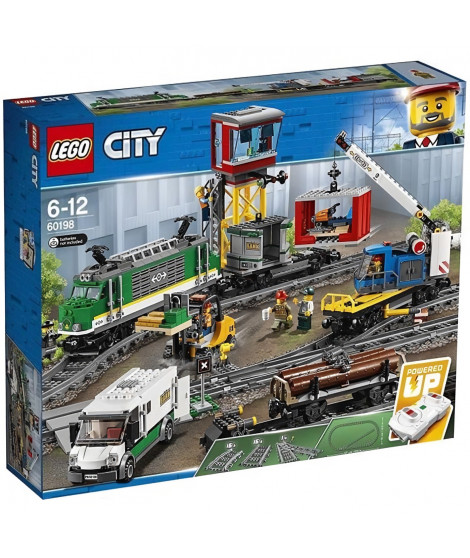 LEGO City 60198 Le Train de Marchandises Télécommandé