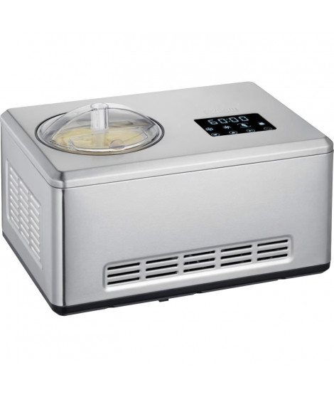 SEVERIN EZ7405 Sorbetiere Yaourtiere 2 en 1 - Fonction innovante pour la realisation de glaces sorbets et de yaourts / inox b…