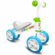 Draisienne Baby Walker Skids Control - Cadre acier ergonomique - 4 roues PVC - Confortable et sécurisé - Vert