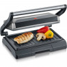 SEVERIN KG2394 Gril multifonction compact : viande - paninis - légumes - plaques anti-adhésives 23x14 -5 cm - récupérateur de…