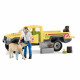 Coffret - SCHLEICH - Visite du vétérinaire a la ferme - Multicolore - Allemagne