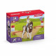 Kit d'équitation western d'Horse Club Hannah - SCHLEICH - Matériaux mixtes - Multicolore - 5 ans et plus