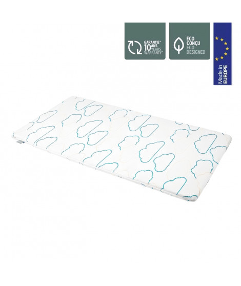 Babymoov Matelas de voyage Cosy'Lite Nomad 60x120cm, oeko Tex, Eco-conçu, Fabriqué au Portugal