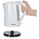 SEVERIN WK3494 Bouilloire pratique 1,5 L, ébullition rapide, Arret automatique, Ouverture XXL, Range câble, Socle 360°, Blanc