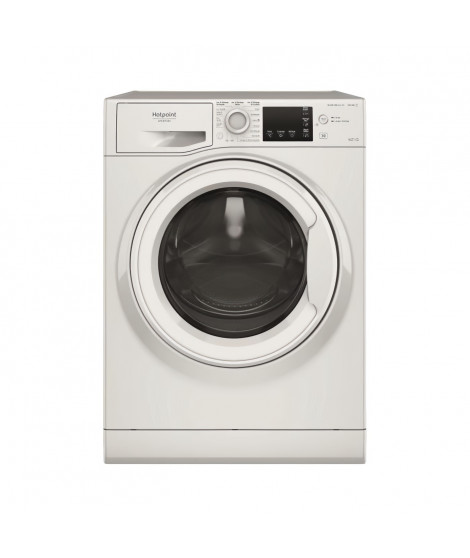 Lave-linge séchant HOTPOINT NDB10725WAFR - 10/7 kg - 1600 trs/min - Blanc