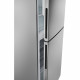 CANDY - CCT3L517FS - Réfrigérateur combiné  260 L (186 + 74) - Froid Statique Low Frost - Classe F - 54,5 x 176 cm - Silver