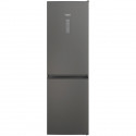 HOTPOINT HAFC8T032SK - Réfrigérateur congélateur bas 335 L(231L + 104L) - Total No Frost - L59,6cm x H191,2cm - Black Inox