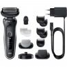 Rasoir Électrique BRAUN Series 5 - 51-W4650cs - 3 lames flexibles - systeme EAsyClean - 2 Accessoires EasyClick