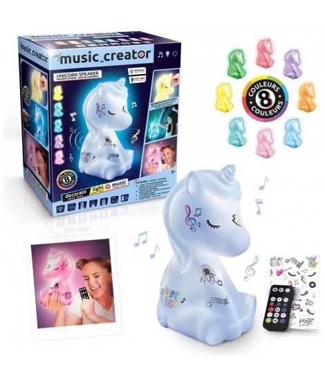 CANAL TOYS - Studio Creator - Enceinte licorne lumineuse - INF 006