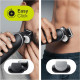 Rasoir Électrique BRAUN Series 5 - 51-W4650cs - 3 lames flexibles - systeme EAsyClean - 2 Accessoires EasyClick