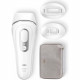 Braun Silk·expert Pro 3 PL3230 - IPL Pour Femme, Épilateur Lumiere Pulsée a Domicile, Blanc/Argent