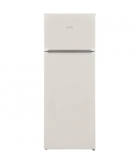 INDESIT I55TM4110W1 - Réfrigérateur congélateur haut - 213L (171 + 42) - Froid Statique - L 54 cm x H 144 cm- Blanc.