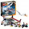 LEGO 76947 Jurassic World L'Embuscade en Avion du Quetzalcoatlus, Avion avec Figurines de Dinosaures, des 7 Ans