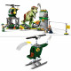 LEGO 76944 Jurassic World L'Évasion du T. Rex, Dinosaures, Avec Voiture, Hélicoptere et Aéroport, des 4 ans