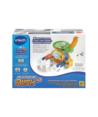 VTECH - Marble Rush Circuit a Billes - Expansion Kit Electronic - Tourbillon Sons et Lumieres